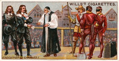 Executie van koning Karel I door English School
