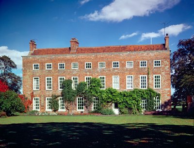 Exterieur uitzicht van Low Middleton Hall, Middleton St. George, Durham door English School