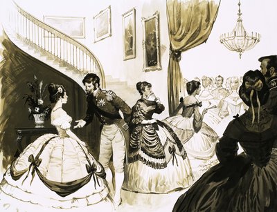 Modegrillen: De Kolossale Crinoline door English School