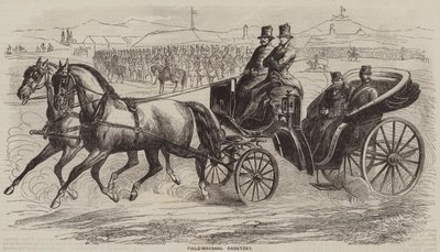 Veldmaarschalk Radetzky (gravure) door English School