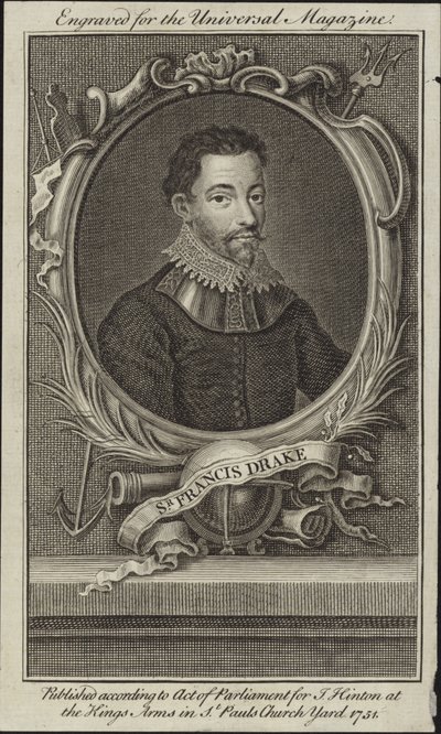 Francis Drake door English School
