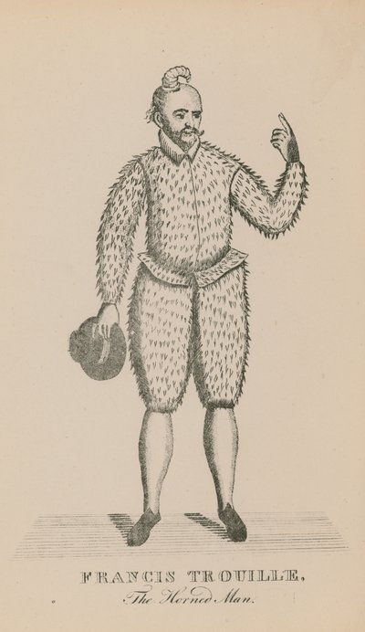 Francis Trouille, de gehoornde man door English School