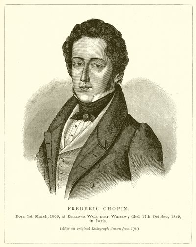 Frederic Chopin door English School