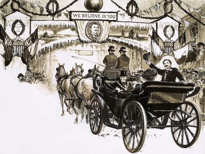 Frederick Cook koesterde zich in de glorie van het bereiken van de Noordpool in 1908... maar deed hij dat ook door English School