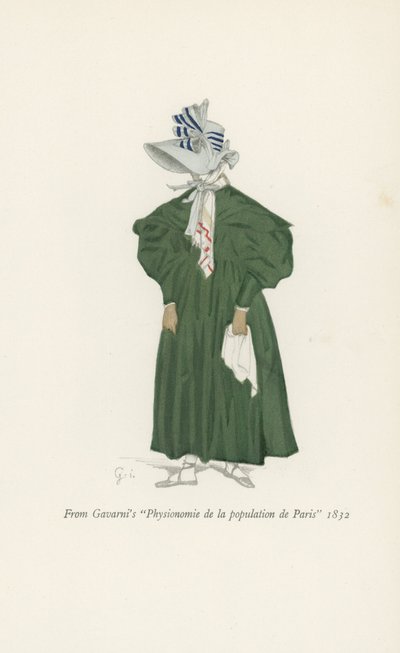 Uit Gavarnis Psysionomie de la Population de Paris 1832 door English School