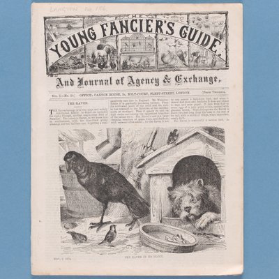 Frontispice uit De Gids voor Jonge Liefhebbers, 1874 door English School