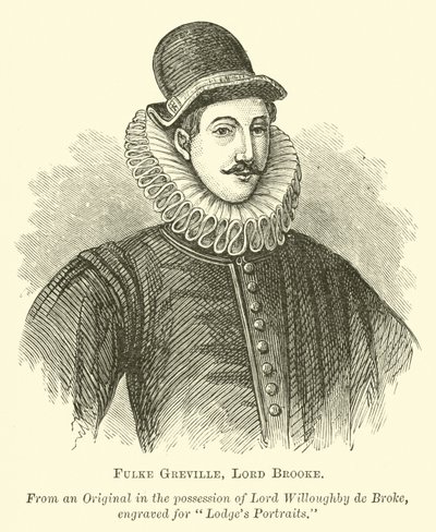 Fulke Greville, Lord Brooke door English School