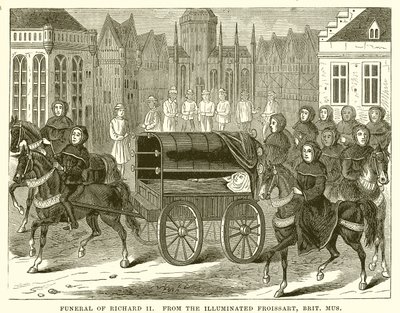 Begrafenis van Richard II door English School