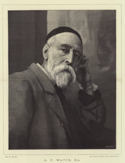 G F Watts, RA door English School