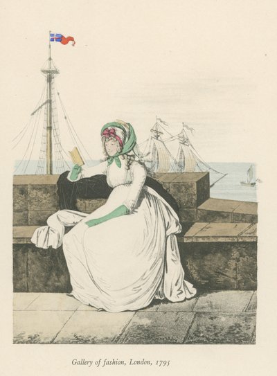 Gallery of Fashion, Londen, 1795 door English School