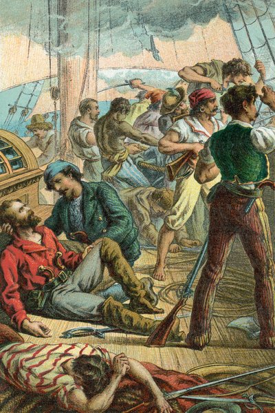 Garibaldi gewond aan boord van de 