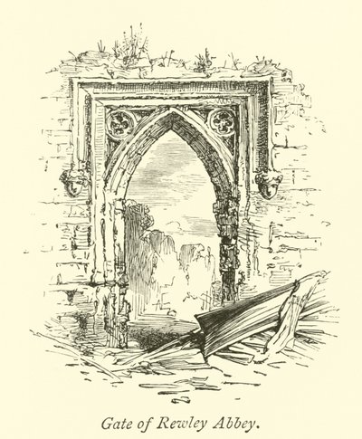 Poort van Rewley Abbey door English School