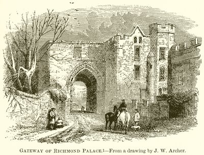 Poort van Richmond Paleis door English School