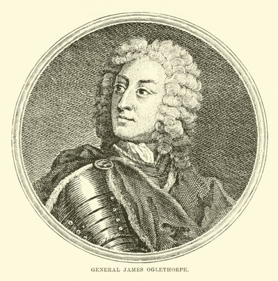 Generaal James Oglethorpe door English School