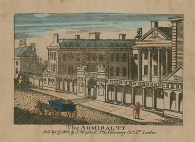 Algemeen uitzicht op de Admiraliteit door English School