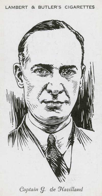 Geoffrey de Havilland, Engelse vliegenier en vliegtuigontwerper en -fabrikant door English School