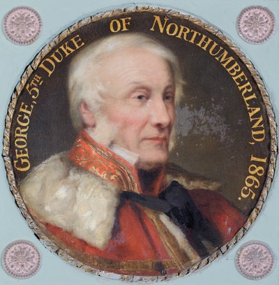 George, 5e hertog van Northumberland door English School