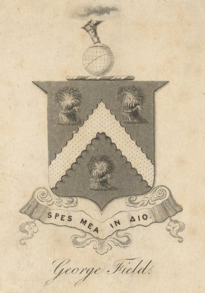 George Field, Wapenboekplaat, uit 