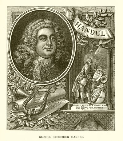 George Frederick Handel door English School