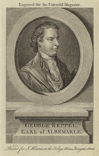 George Keppel, Graaf van Albemarle door English School