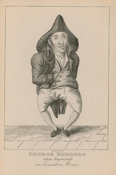 George Romondo, alias Raymondo, een excentrieke mimespeler door English School