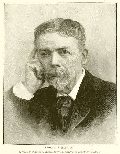 George du Maurier door English School
