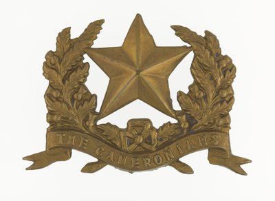 Glengarry badge door English School