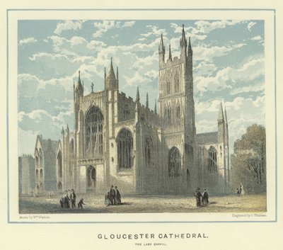 Gloucester Cathedral, de Lady Chapel door English School