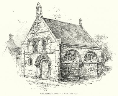 Grammatica School in Huntingdon door English School