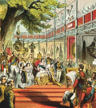 Grote Tentoonstelling van 1851 door English School