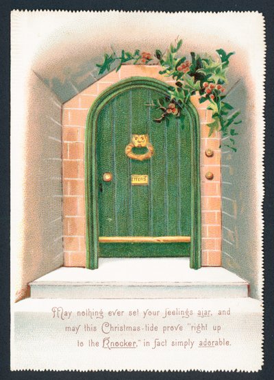 Groene Deur omringd door Hulst door English School