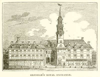 Greshams Royal Exchange door English School