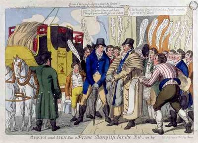 "Greys and Duns, or A Prime Bang Up for the Bit", pub. door Thomas Tegg door English School