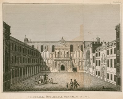 Guildhall Kapel, Londen door English School