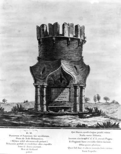 Hackendown Monument, gegraveerd door J. Basire, 1780 door English School