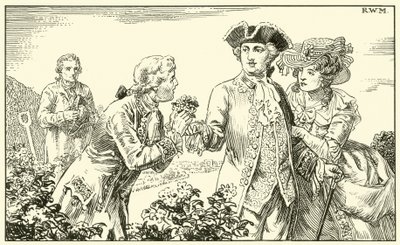 Overhandigde een Bosje Aardappelbloemen aan Zijne Majesteit door English School