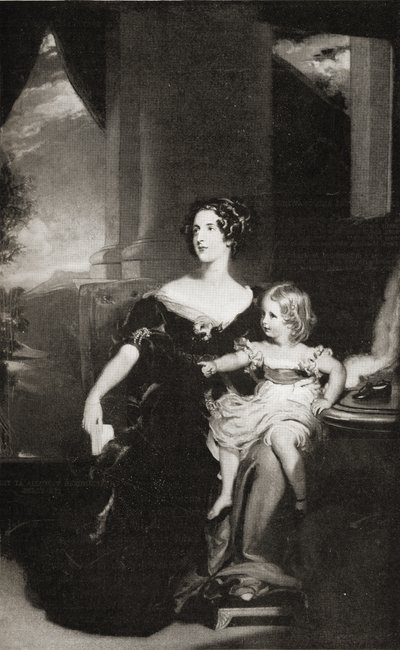 Harriet Hertogin van Sutherland door English School