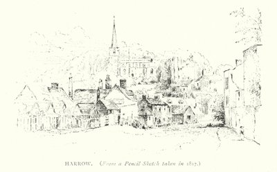 Harrow (gravure) door English School