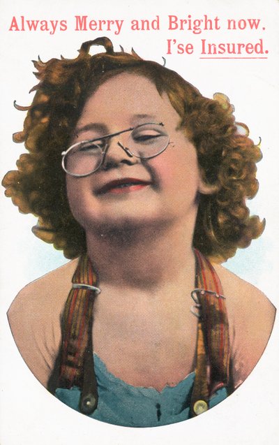 Portret van een jong meisje door English School