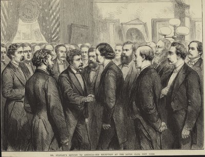 Henry Morton Stanleys terugkeer naar Amerika door English School