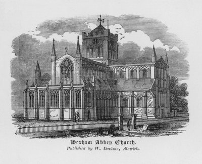 Hexham Abbey Kerk door English School