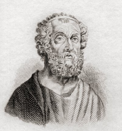 Homerus, 1825 door English School
