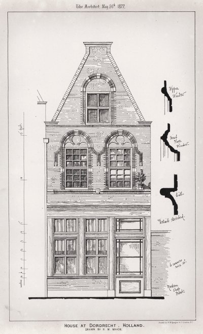 Huis in Dordrecht, Nederland door English School