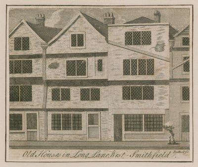 Huis in Long Lane, West Smithfield door English School