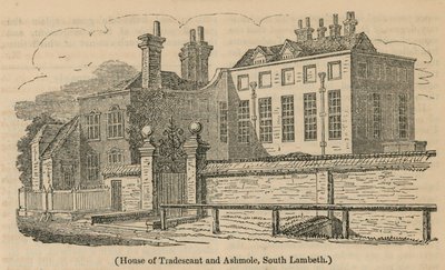 Huis van Tradescant en Ashmole, Zuid-Lambeth door English School