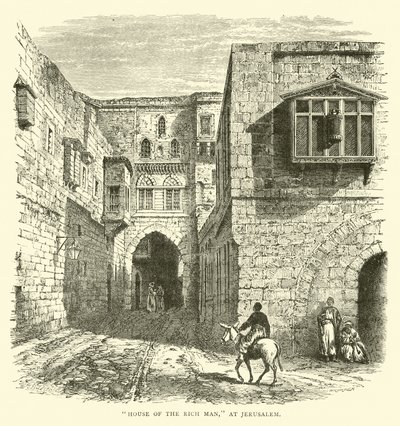 Huis van de rijke man, in Jeruzalem door English School