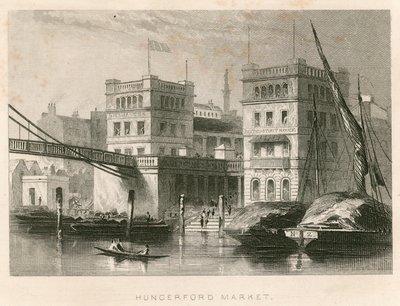 Hungerford Market, Londen door English School
