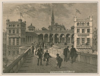 Hungerford Market, Londen door English School