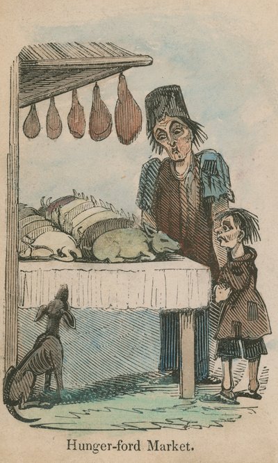 Hungerford Market, Londen door English School