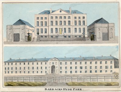 Hyde Park Kazerne, Londen door English School